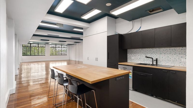 Floor 4 kitchen area